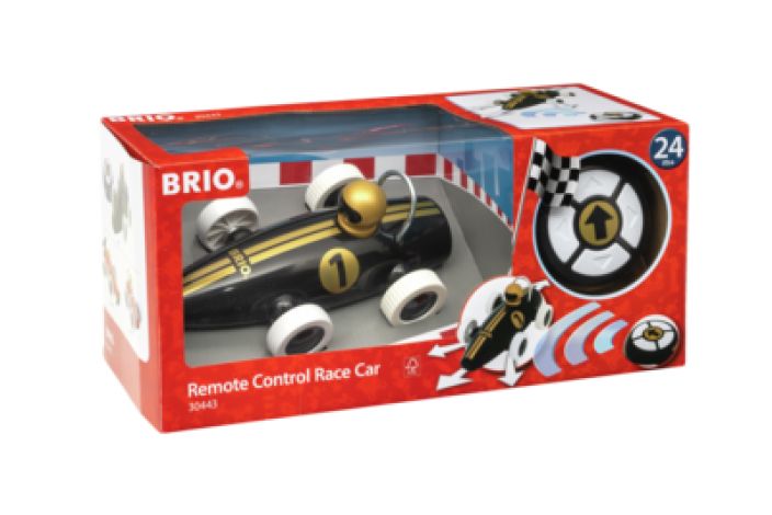 Brio RC kilpa-auto musta/kulta 30443 926-8047