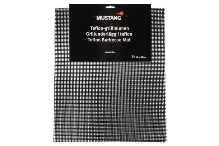 Mustang grillialunen 48x40cm 2kpl silicon 230231 924-3262