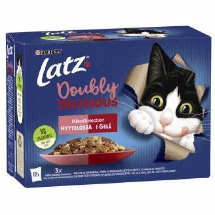 Latz Agail 12x85g Doubly Delicious Mixed lajitelma hyytelossa 12449366 969-1134