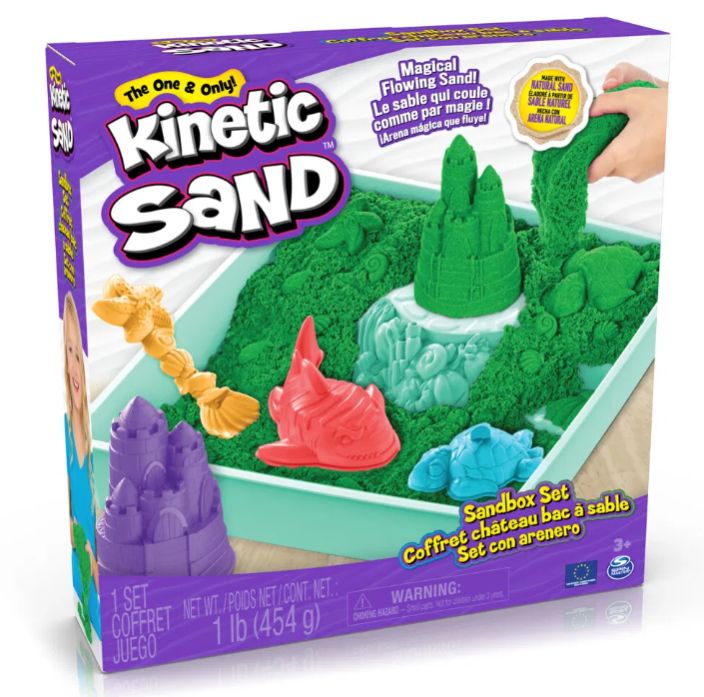 Kinetic Sand Sandbox set taikahiekka 6067800 tuotekuva 1