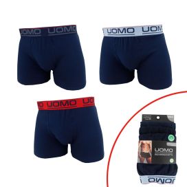 Miesten bokserit 3-pack navy