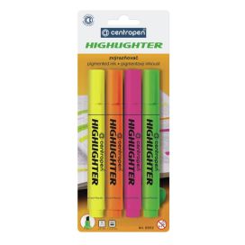 Centropen Korostuskynä Centropen 4-v blisterissä 108024