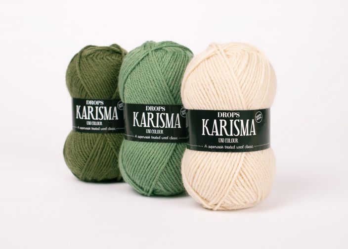 Drops Karisma 69 light grey green 50g 101069 tuotekuva 1