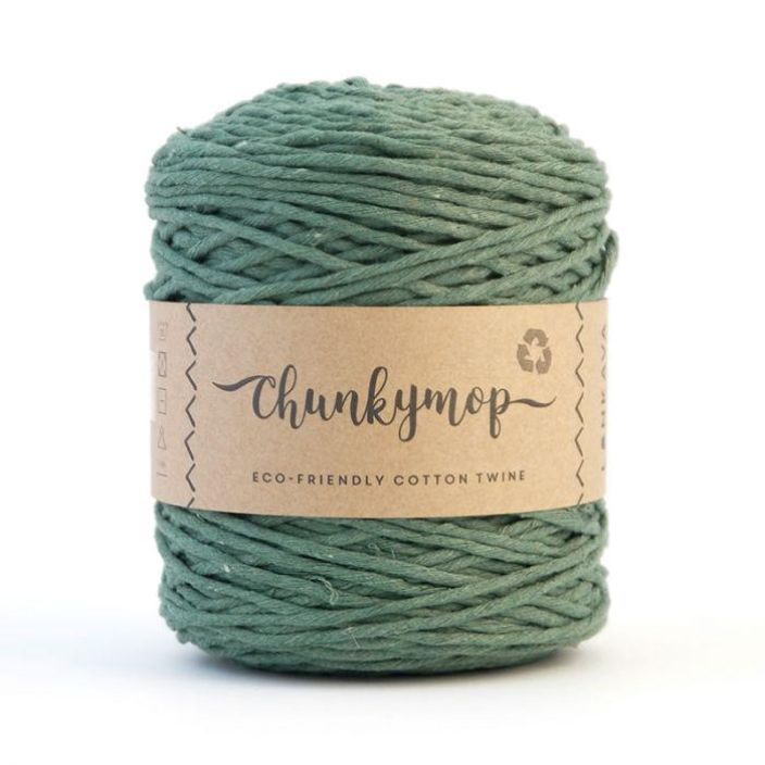 Lankava Chunkymop 61 tummanvihrea 700g CMOP-61