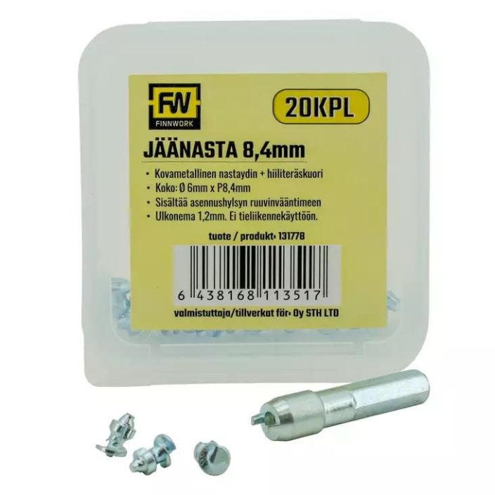 Jaanasta 6x8,4mm 20kpl 131778 995-2275