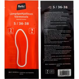 Retki Retki Lämpöpohjallinen 2kpl S 23cm 36-38
