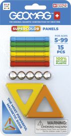 Geomag Geomag supercolor paneelit recycled 15 osaa 51024074