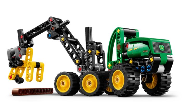 Pyörillä varustettu John Deere harvesteri 1470H 42218 tuotekuva 2