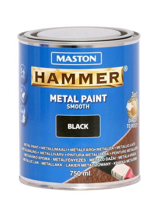 Hammer Silea musta 750ml 8861001 908-626