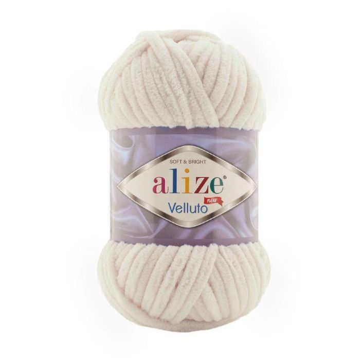 Alize Velluto lanka 599 greige 100g AVE-599