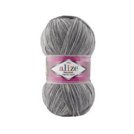 Lankava Alize Superwash 7676 Kirjava tuhka 100g ASWP-7676 POISTUU