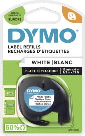 Dymo Dymo muoviteippi valk. 12mm x 4m S0721660 N 721660
