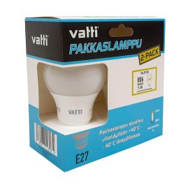 Vatti Pakkaslamppu Led E27 806lumen 2kpl 9,5W 100E27806