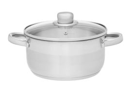 Maku Maku Basic kattila lasikannella 3L teräs 182106