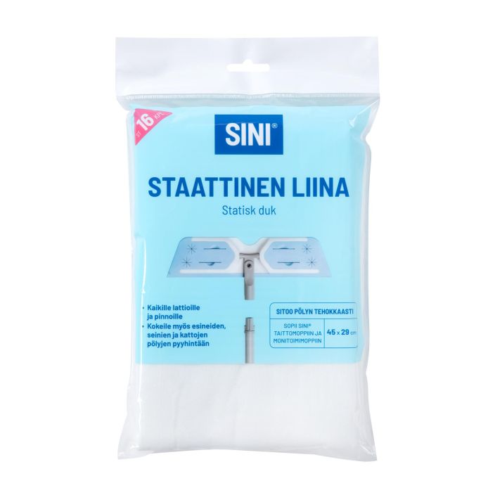 Staattinen liina 45x29cm 16kpl 3744 922-709