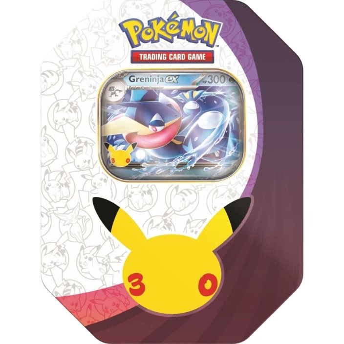 Pokemon Tin ex 30th tuotekuva 1 Pokemon Tin ex 30th tuotekuva 1