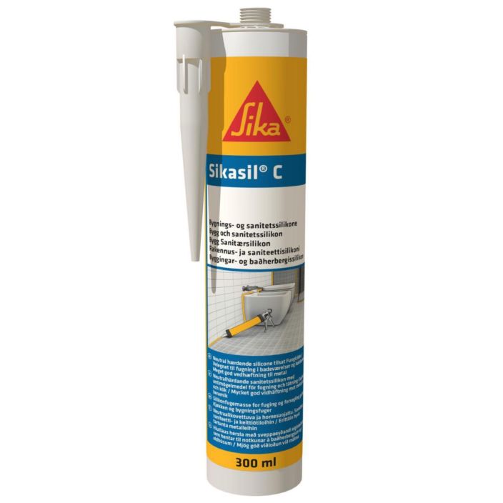 SikaSil-C silikoni variton 300ml 32141010 938-412