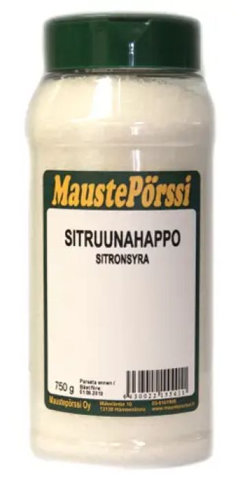 Sitruunahappo 750g 902-655