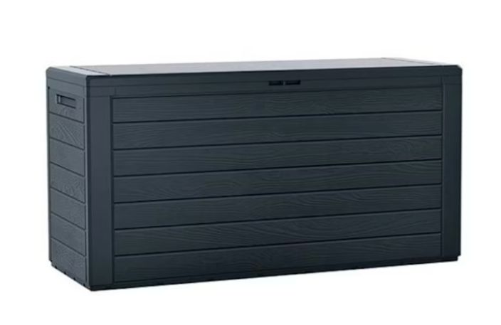 Sailytyslaatikko Woodebox harmaa 116cm MBWL280-S433 995-705 Sailytyslaatikko Woodebox harmaa 116cm MBWL280-S433 995-705