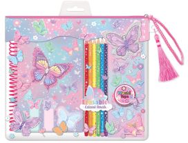 Perhoset muistivihko ja kynät HF-324TB