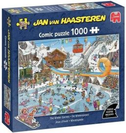 Jan van Haasteren palapeli Jumbo 1000 palaa Winter games