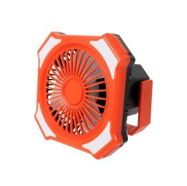 Emax pöytätuuletin LED-valolla ladattava 4000mAh
