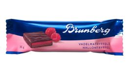 Brunberg Vadelmatryffelipatukka 35g   