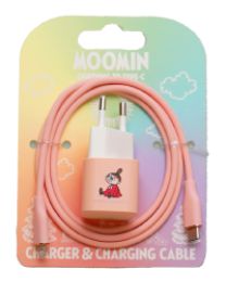 Moomin Muumit Pikkumyy Laturisetti USB-C 20W M20010 