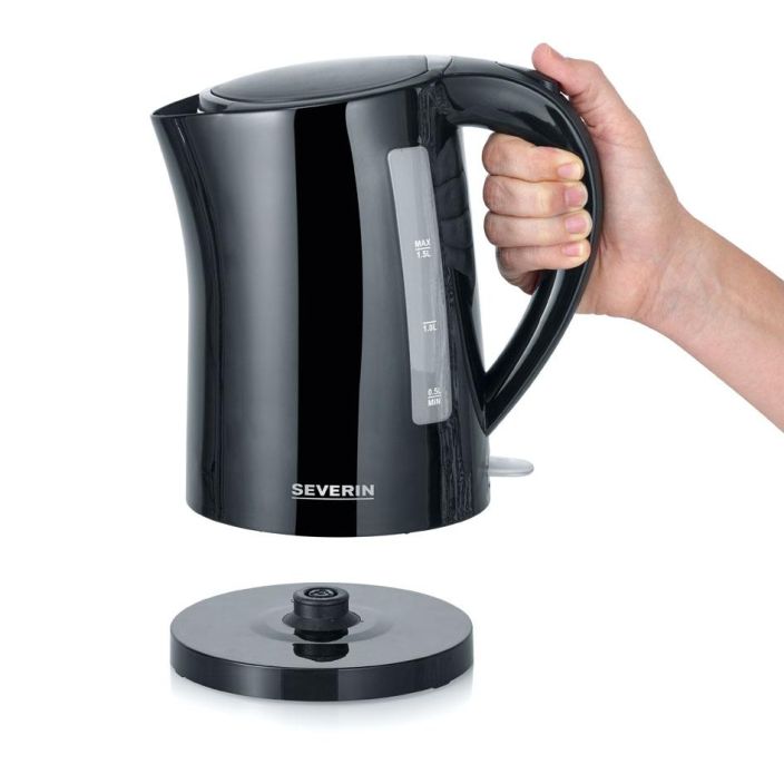 Severin vedenkeitin 1,5L musta WK3498 SEV02535 POISTUU tuotekuva 1
