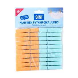 Sini Jumbo pyykkipoika muovi 20kpl 1526