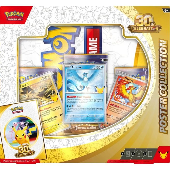 Pokemon Poster Coll 30th Pokemon Poster Coll 30th