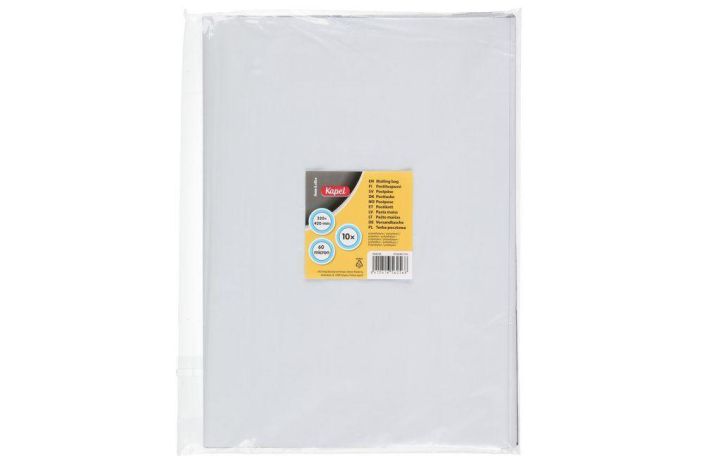 Kapel postituspussi muovi 320x420mm 10kpl