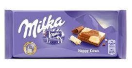 Milka Happy Cow suklaalevy 100g