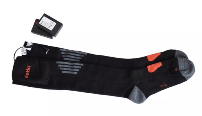 Retki Lämmitettävät sukat, paristolla, koko L-XL  tuotekuva 1