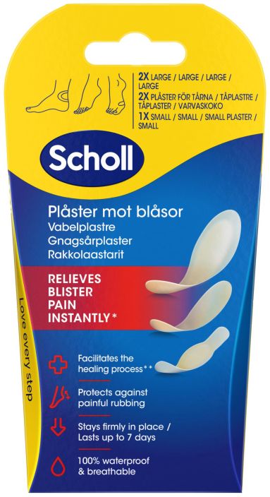 Scholl rakkolaastari lajitelma 5kpl 12257 970-297