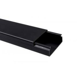 Harju Asennuskanava 16x40x2000mm tarralla musta 71567-N