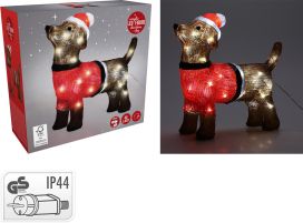 Ledvalo akryyli mäyräkoira 40led 38