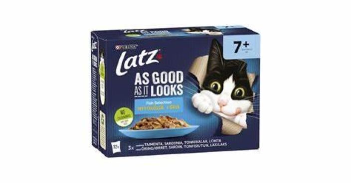 Latz Agail 12x85g Senior Fish lajitelma hyytelossa 12449350 969-1133