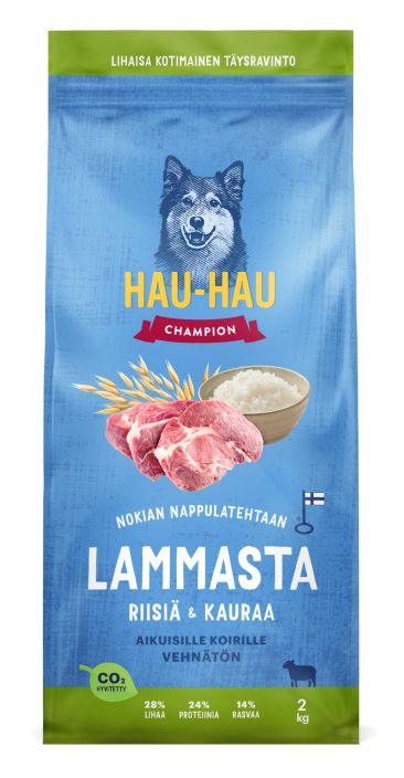 HHC Lammasta riisia ja kauraa aik koirille 2kg 5234 969-148