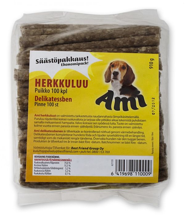 Ami herkkuluu puikko 100kpl 910g 621135 905-535 621135