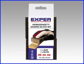 Exper Exper hiomasienisetti 2kpl 1614-36C60M100F