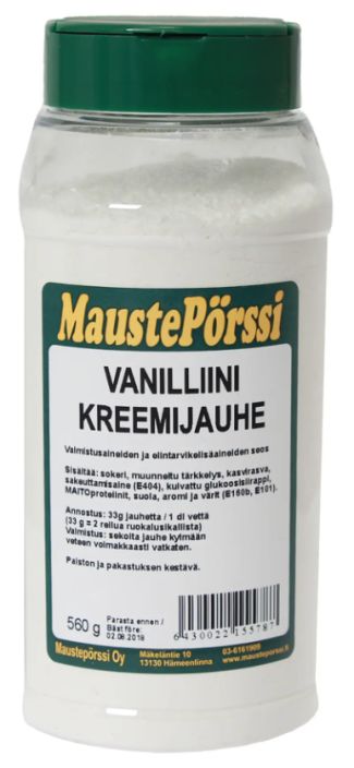 Vanilliini kreemijauhe 0,8 prk (560g) 902-641