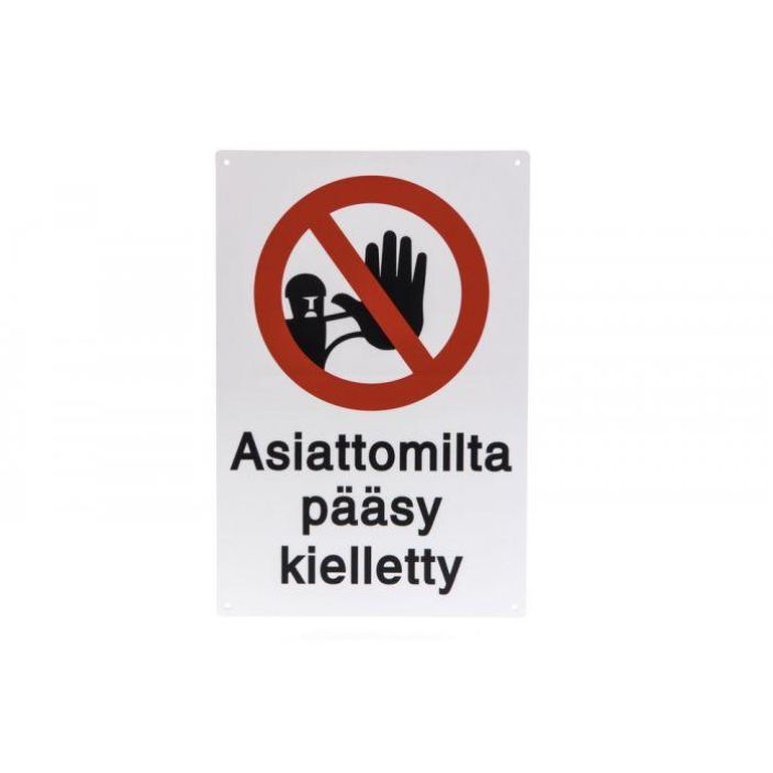 Xpert opaste asiattomilta paasy kielletty 247379 924-4528