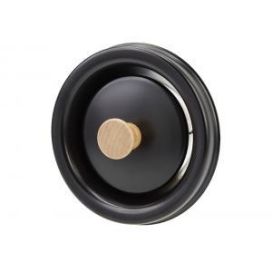 Harju Poistoilmaventtiili musta 100mm 5925