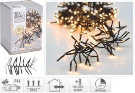 Valoketju Cluster 384led lämminvalk. AX8550110