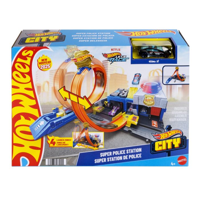 Hot Wheels Super poliisiasema 02025008 926-7528