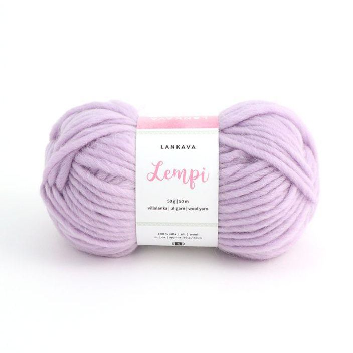 Lankava Lempi villalanka 50g 110 laventeli LEMPI-110 912-063 110