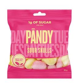Pändy Sour Skulls makeispussi 50g