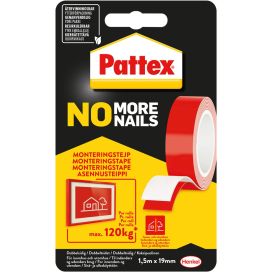 Pattex Pattex No More Nails asennusteippi 120kg 1,5m 2857833