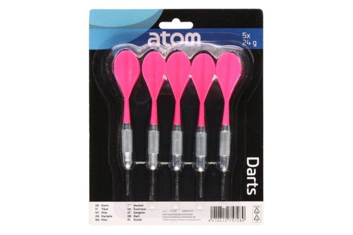 Atom Tikat 5kpl 24g värilajitelma 651049 tuotekuva 1